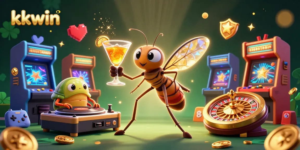 Experience the thrill of kkwin with immersive casino elements and vibrant arcade games.
