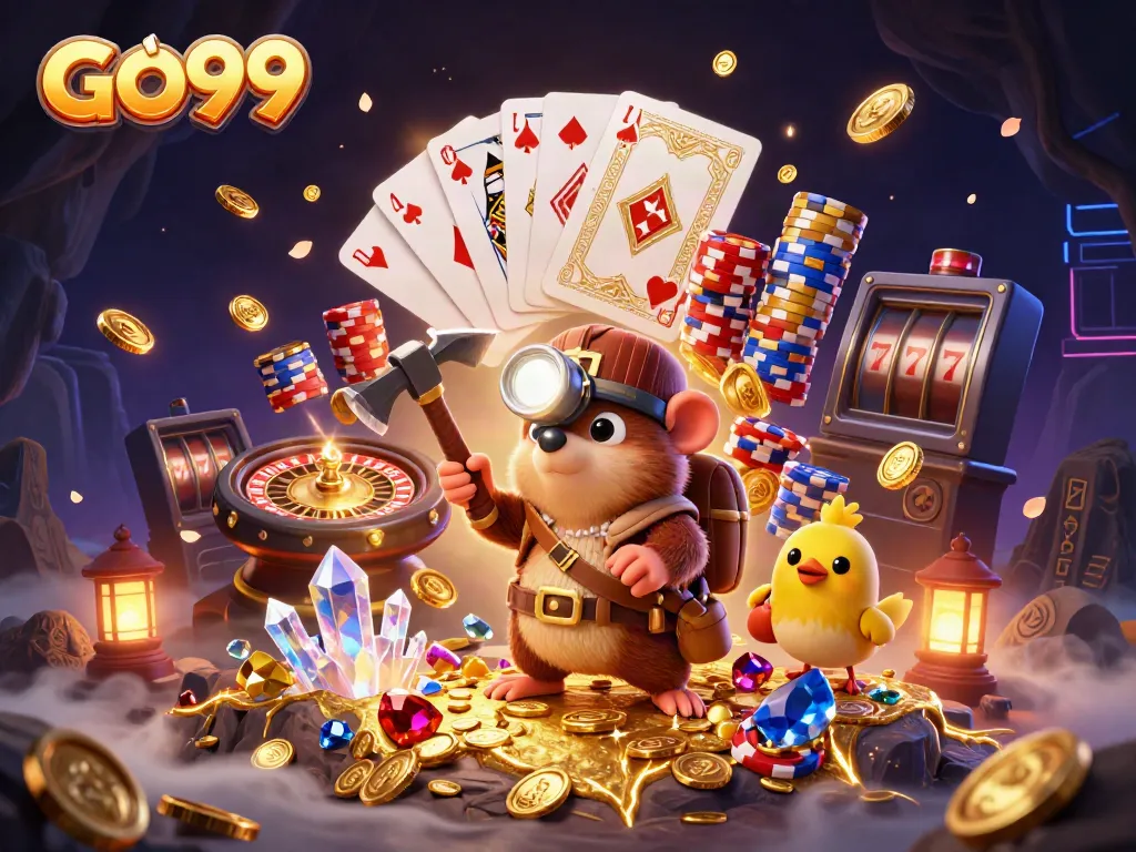 Experience excitement with GO99 while exploring a vibrant casino adventure.