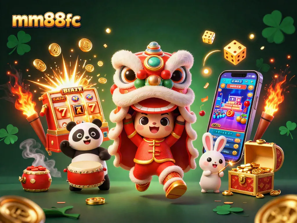 Experience exciting gameplay with mm88fc as vibrant characters celebrate and win at an electrifying casino.