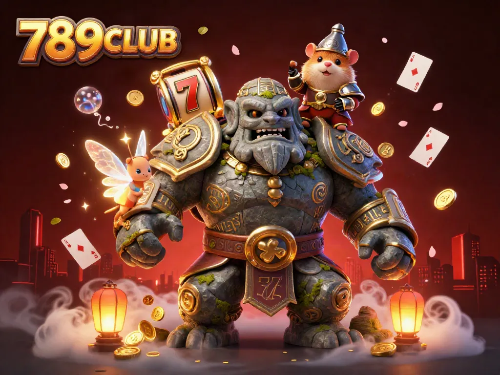 Engage in thrilling gameplay with 789CLUB as characters explore a vibrant casino adventure.