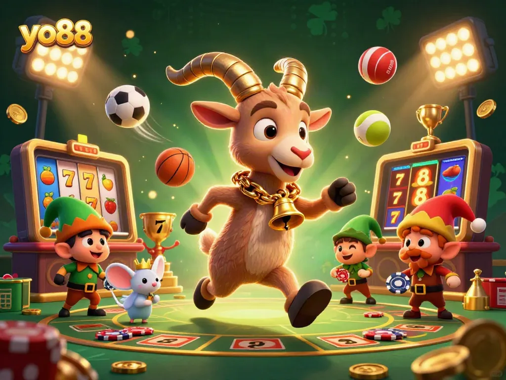 Join the festive chaos at yo88 casino, where Krampus and friends create an exciting gaming adventure.