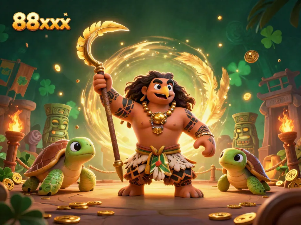 Experience thrilling adventures at 88xx with vibrant characters and dynamic gambling elements.