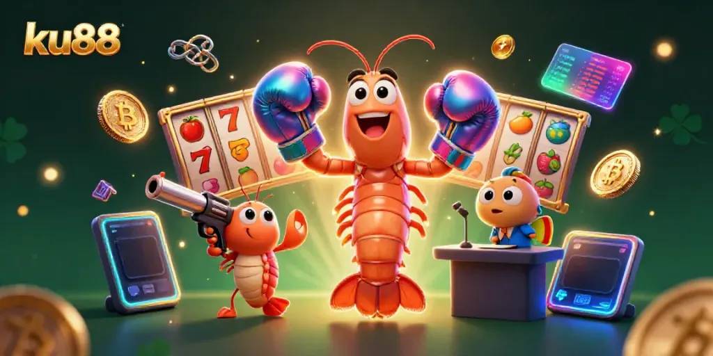 Spin the reels with ku88's energetic virtual characters and vibrant casino elements.