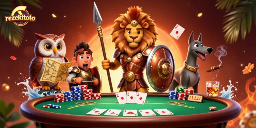 Experience winning strategies at rezekitoto with thrilling poker gameplay and rich visuals.
