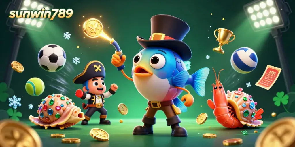 Engage in thrilling gaming with sunwin789 featuring vibrant casino elements and dynamic characters.