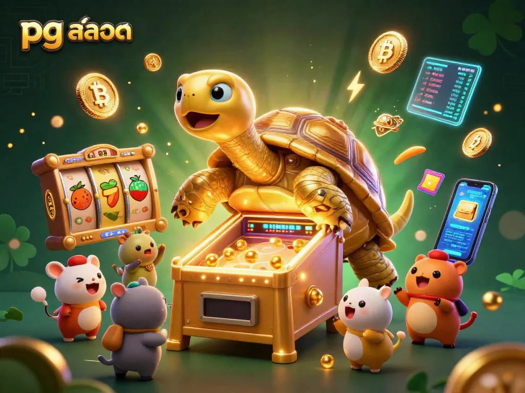 Play exciting pg สล็อต slot games with our 3D tortoise and dynamic game elements!