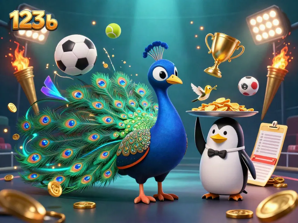 Engage in dynamic gameplay with 123 b, featuring vibrant 3D elements and lively characters.