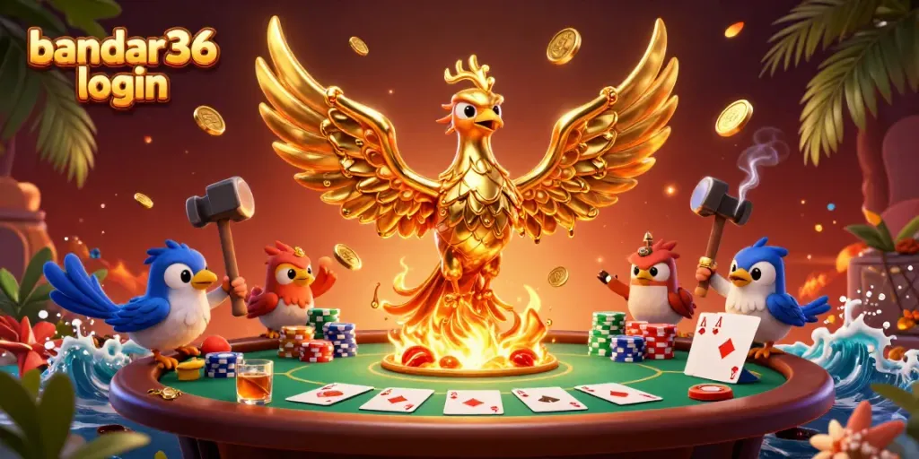 Bandar36 login untuk kemenangan jackpot bersama phoenix emas mencair