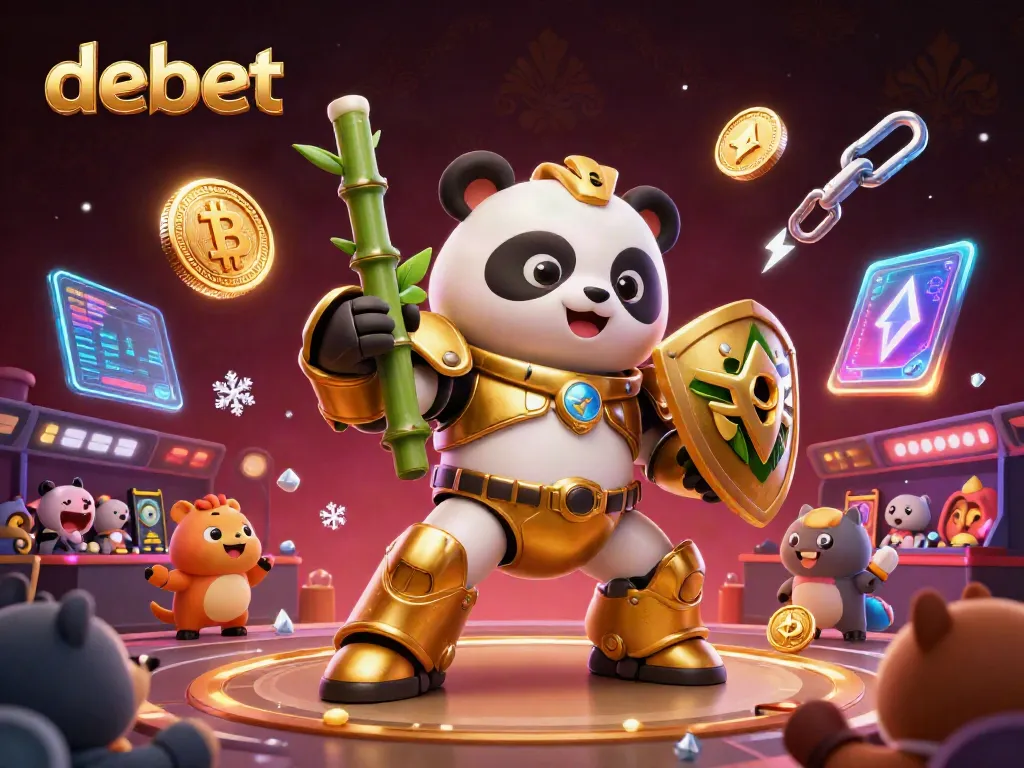 Experience debet with exciting gaming elements in a dynamic 3D casino scene full of energy.